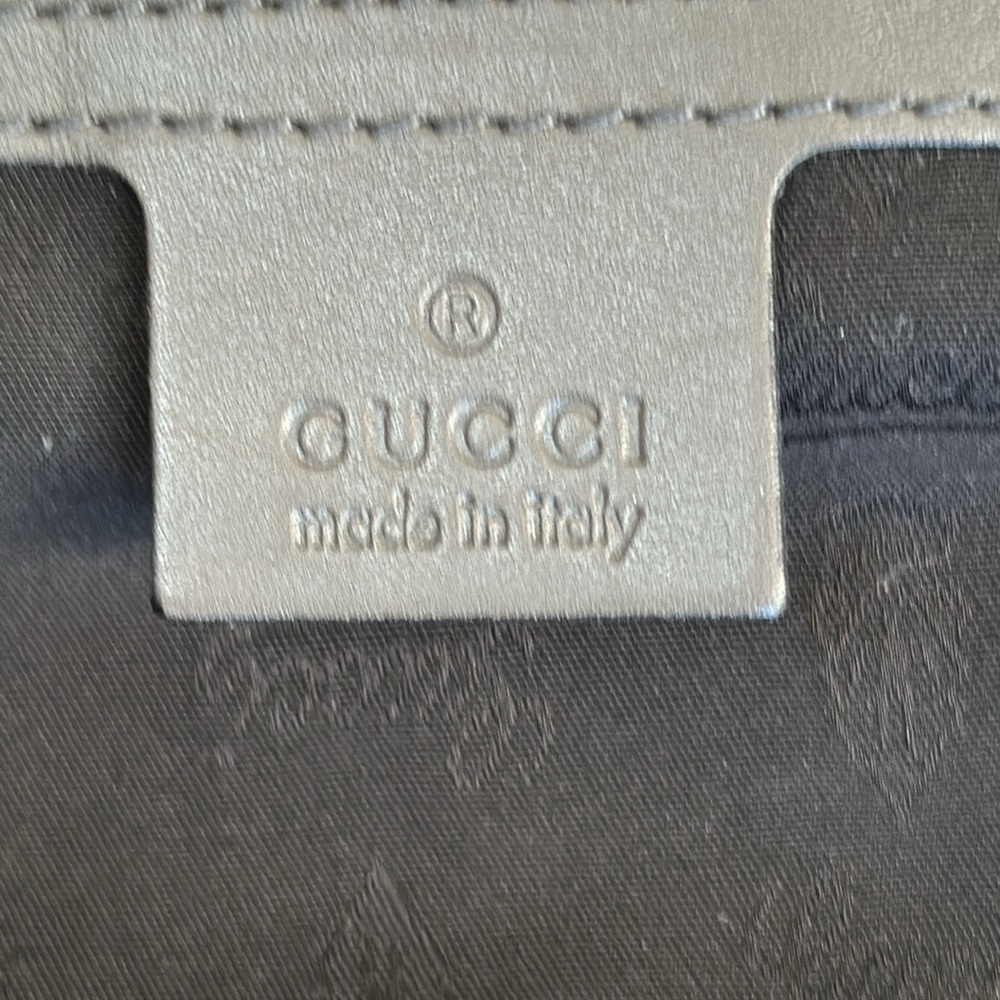 Gucci Dark Gray Hobo - Picture 14 of 17